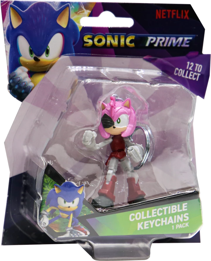 Obesek figurë për çelësa P.M.I. Sonic Prime, 1 paket (figurë e rastësishme)