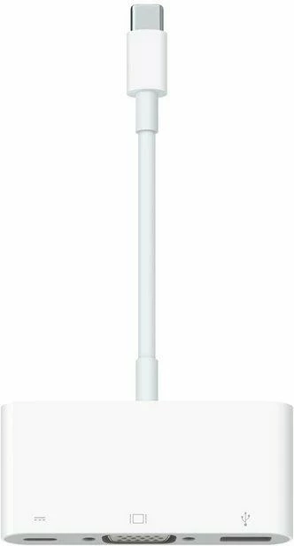 Adapter Apple USB-C VGA Multiport MJ1L2ZM/A i bardhë
