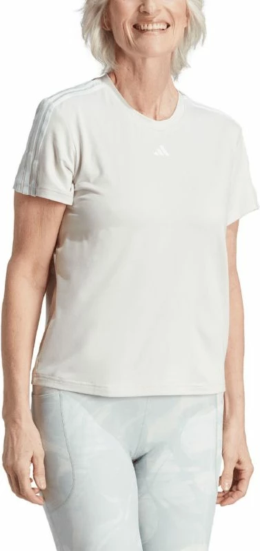Maicë stërvitjeje për femra adidas, krem