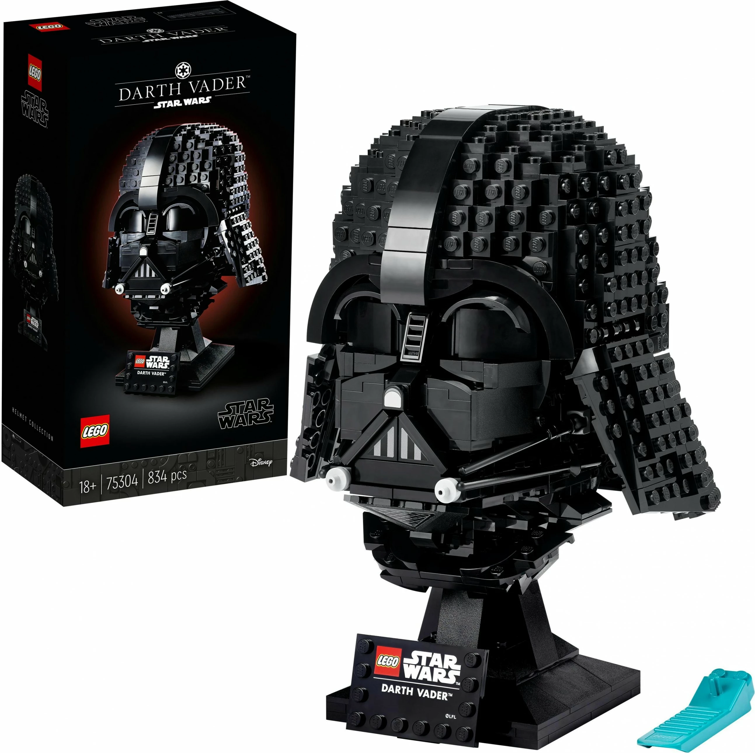 Set ndërtimi LEGO Star Wars Darth Vader Helmet, 834 copë, Multingjyrësh