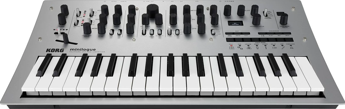 Sintetizator KORG Minilogue, Analog, Argjendtë