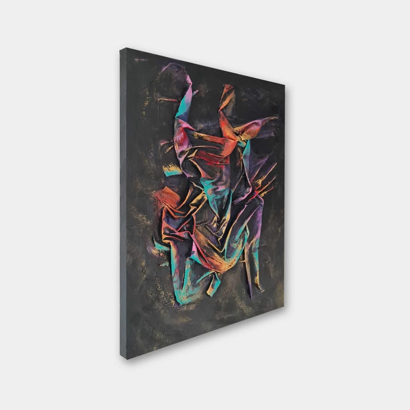 Pikturë dekorative me vaj, Wallity, OPL9758 - 70100, shumëngjyrëshe, 70x100cm