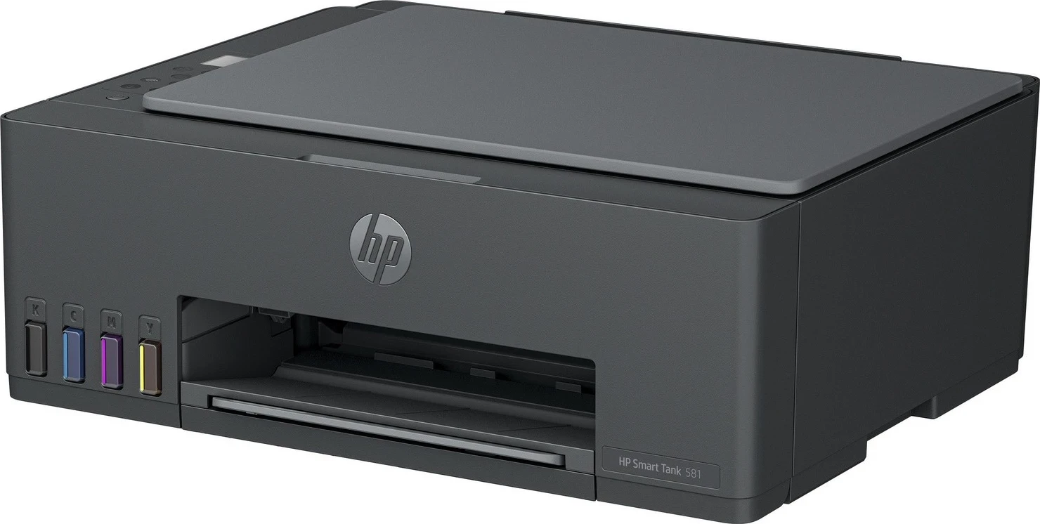 Printer HP Smart Tank 581, Kolor, Atrament, Wi Fi, USB, e zezë
