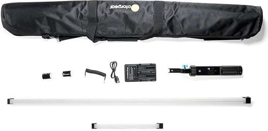 Dritë LED stick Fotorgear Magilight GH-03, RGB 800 lm, IPX4, bateri të rikarikueshme, set 2 copë (100 cm + 30 cm)