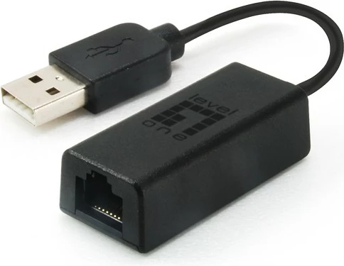 Adapter rrjeti LevelOne USB, RJ-45, 100 Mbit/s, i zi