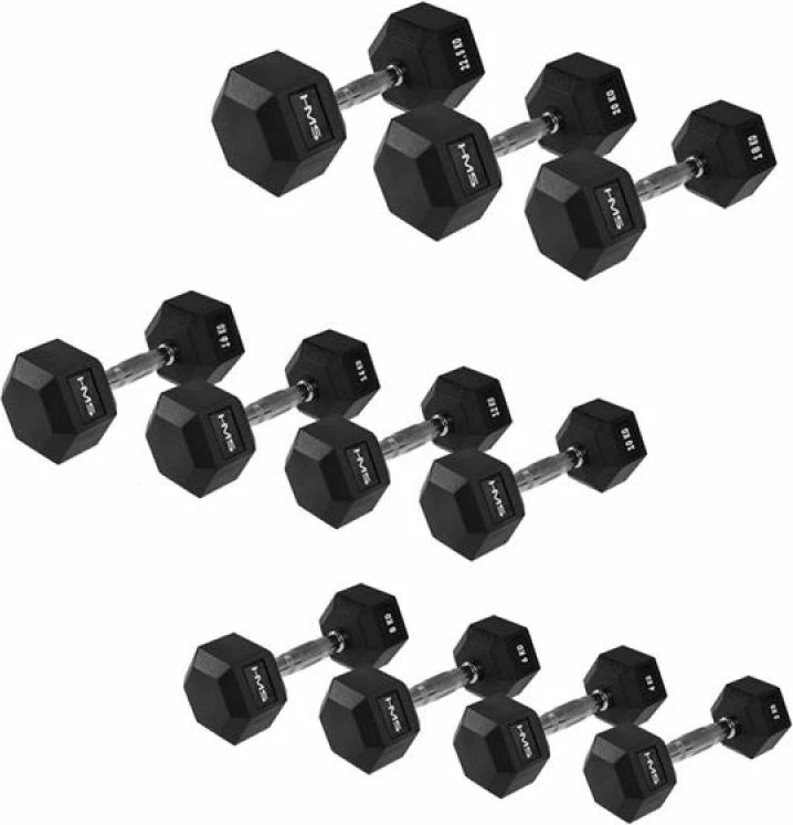 Pesë për stërvitje HMS HEX PRO 6 KG, për meshkuj dhe femra
