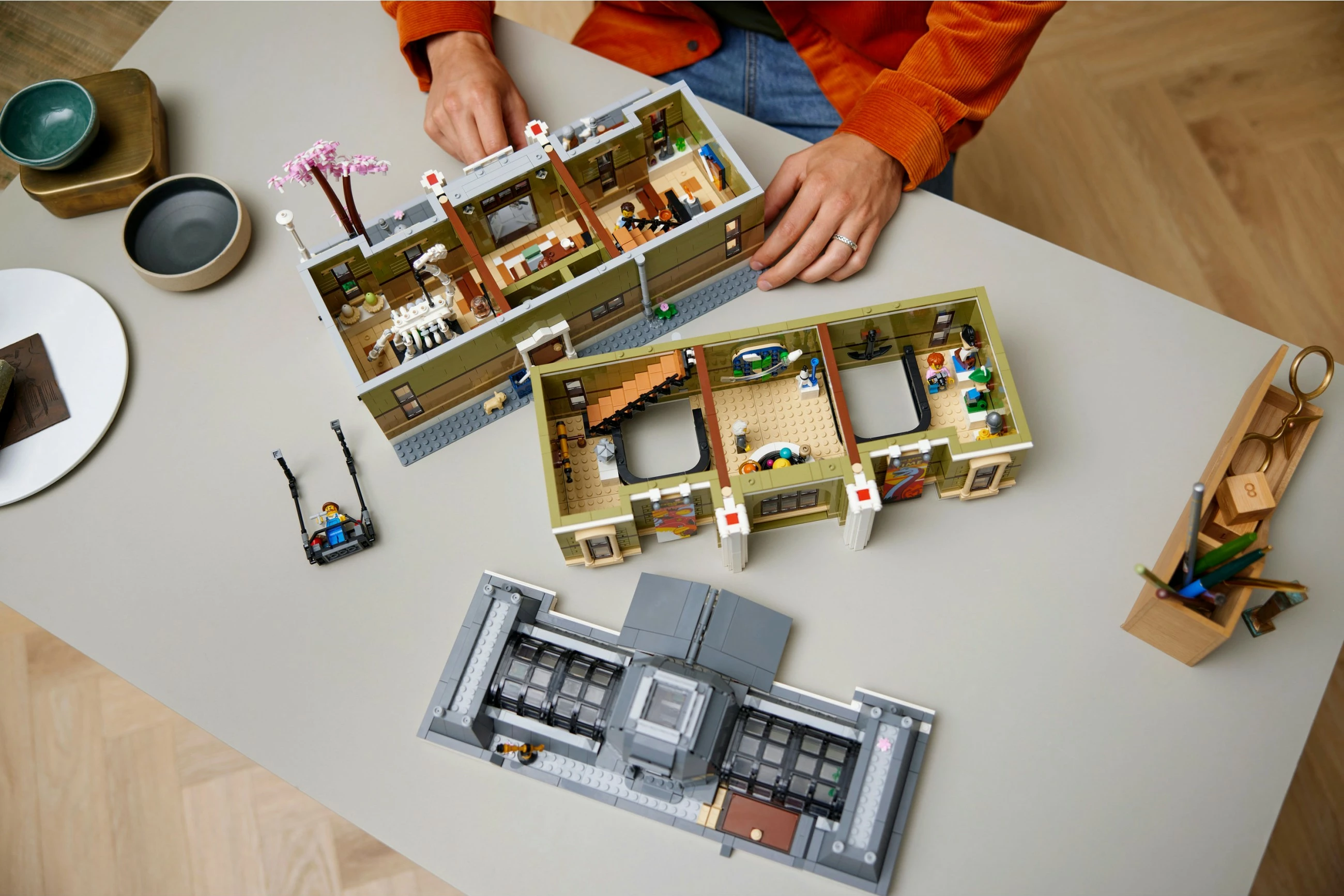 Set ndërtimi LEGO Natural History Museum, 4014 pjesë, për të rritur, plastikë, shumëngjyrësh