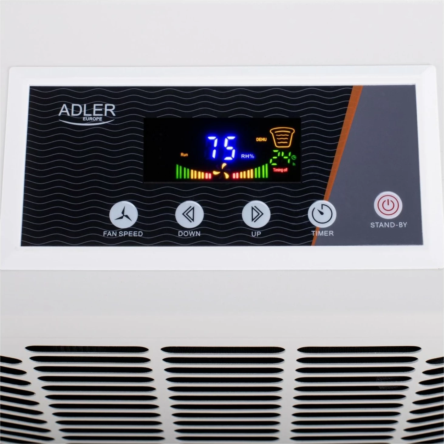 Osuese ajri Adler AD 7864, industriale, me rrota, 50L/ditë, e zezë