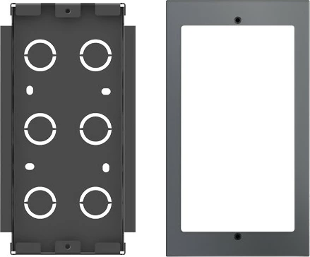 Kuti montimi Fanvil EX102, Alumini, SGCC, i62/i63/i64, e zezë