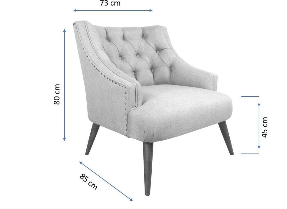 Karrige krahu Atelier del Sofa, Lamont, krem