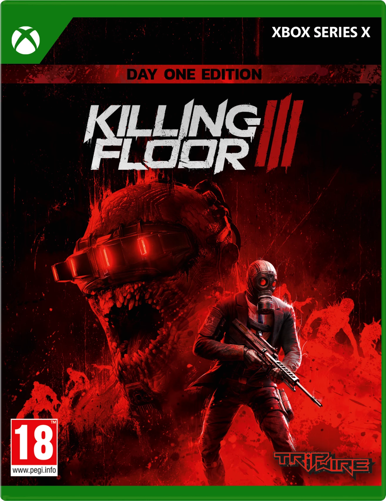 Lojë Plaion Killing Floor 3 Day One Edition për Xbox Series X (PEGI 18) + Flatline Tactical Bundle
