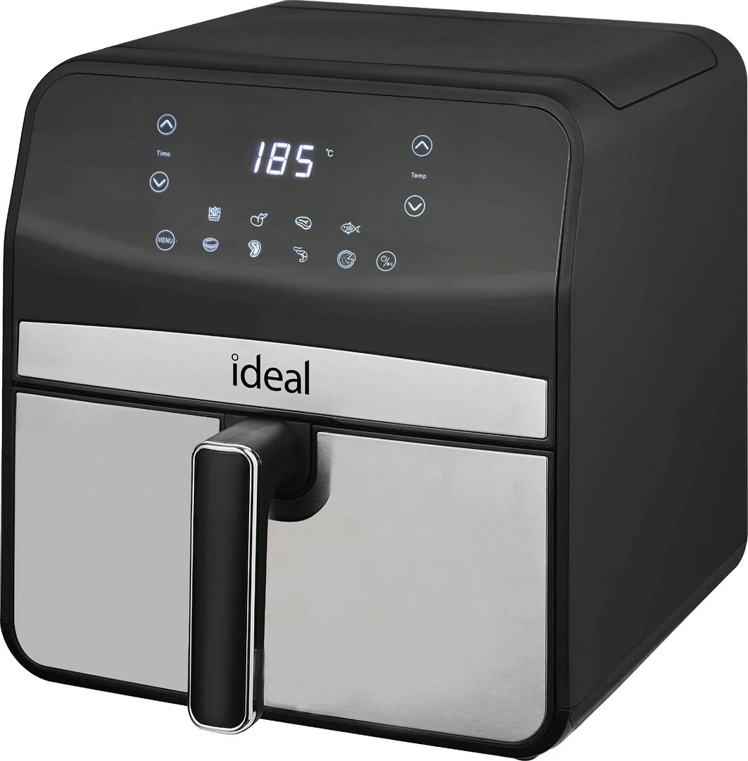 Fritezë me ajër ELDOM IK1501, 6.5 L, 1800 W, e zezë/inox