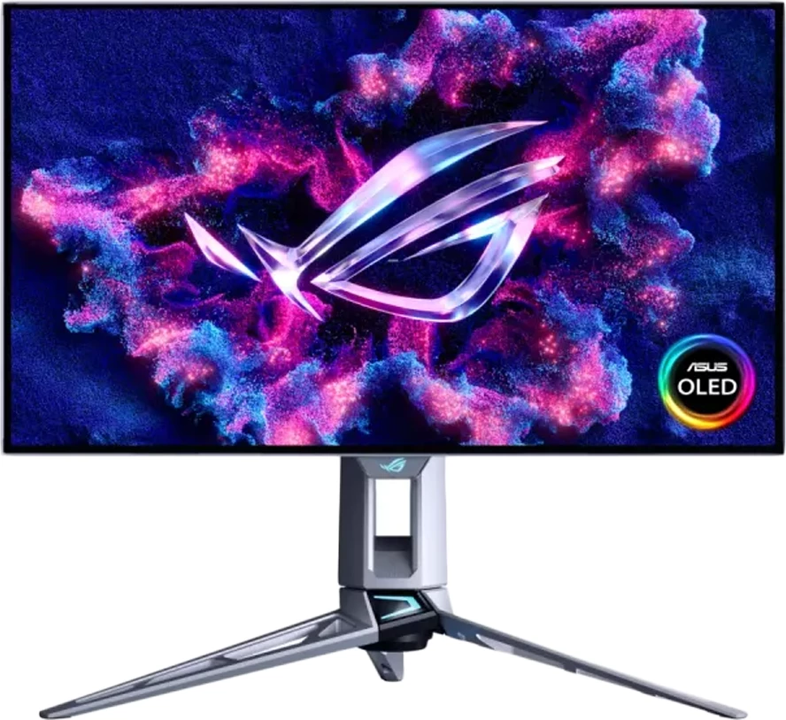 Monitor gaming ASUS ROG Swift OLED PG27AQWP-W 27\" QHD OLED 540Hz/720Hz 0.02ms G-SYNC, argjendtë