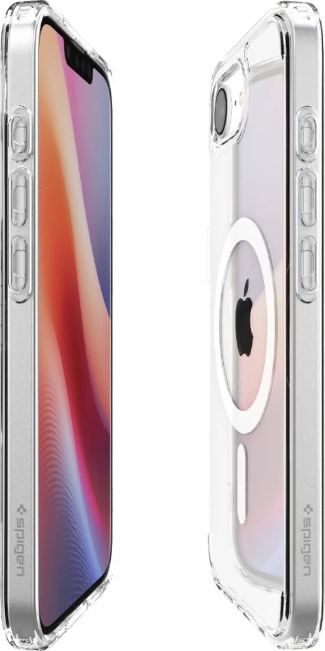 Mbështjellës Spigen Ultra Hybrid MagSafe për iPhone 16e, Transparent