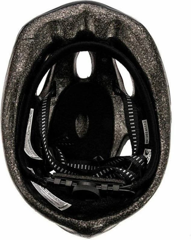 Helmetë biçiklete për fëmijë Meteor, e zezë e kuqe