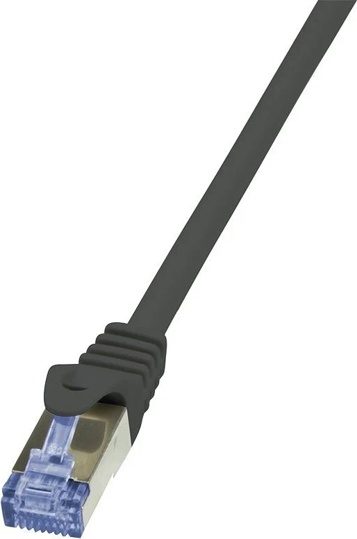 Kabllo rrjeti LogiLink, 0.5m, e zezë