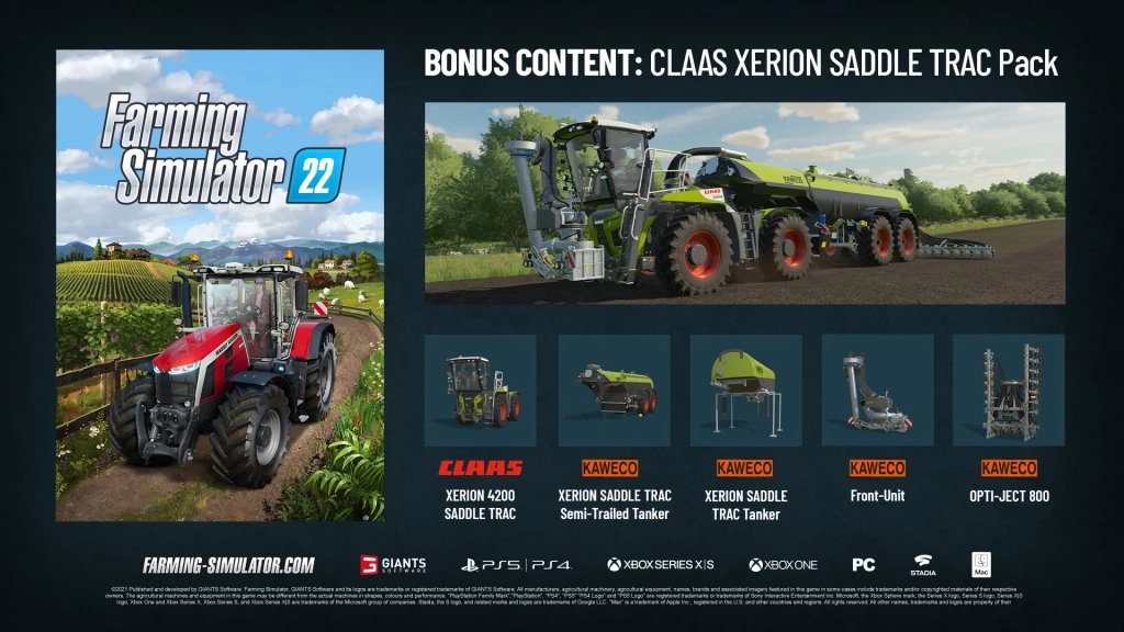 Lojë për Xbox GIANTS Software Farming Simulator 22 (Xbox Series X|Xbox One, Smart Delivery)