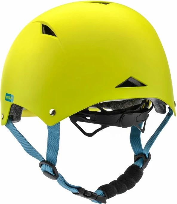 Helmetë për bicikletë për fëmijë Meteor, e verdhë