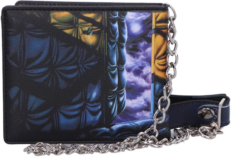 Portofol NEMESIS NOW Iron Maiden Piece of Mind, PU, 16×12×4 cm, me zinxhir, i zi