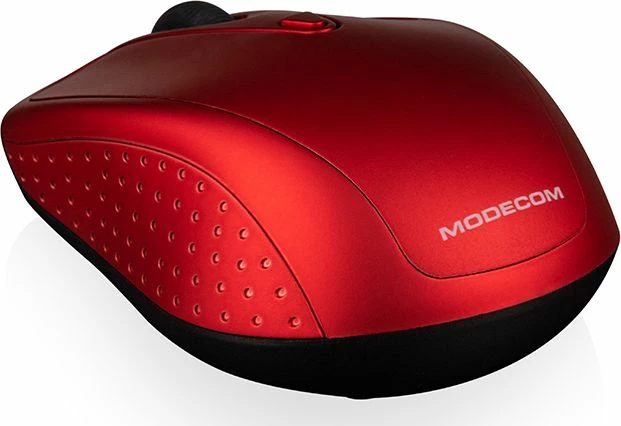 Maus Modecom MC-WM4.1 (M-MC-0WM4.1-500) 1600 DPI wireless USB nano, e kuqe