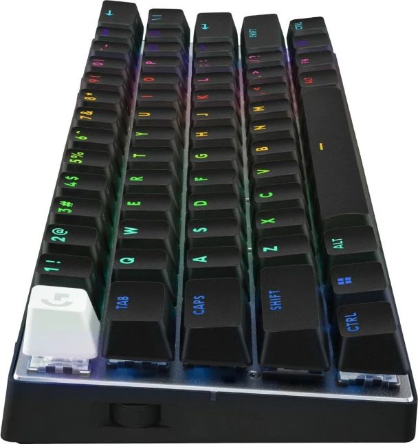 Tastierë gaming Logitech PRO X 60 TKL LIGHTSPEED, wireless, e zezë