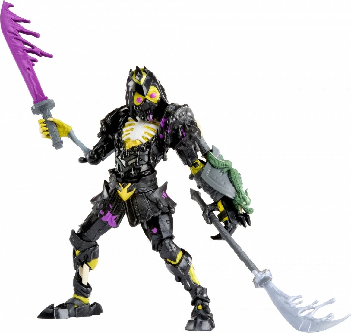 Figurë aksioni, MGA, Ninjombie Jonin Knight 121992-EUC, me gjymtyrë të lëvizshme, 13 aksesorë dhe slime, 6+ vjeç