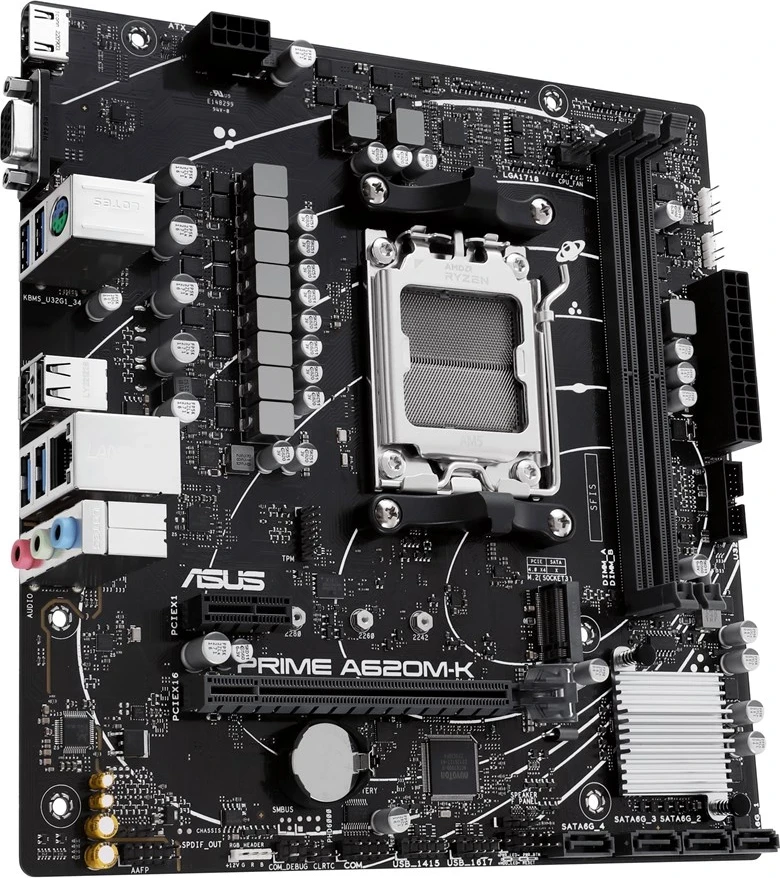 Pllakë amë ASUS PRIME A620M-K, Socket AM5, micro ATX
