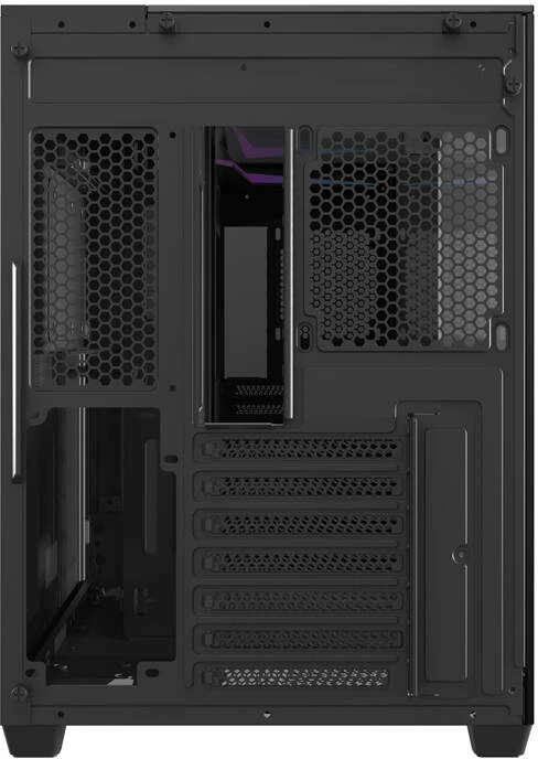 Kasë Darkflash TH285, ATX, 4 ventilatorë, xham i temperuar, e zezë