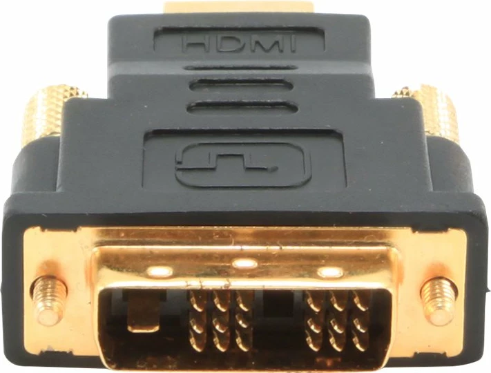 Adapter HDMI në DVI Gembird A-HDMI-DVI-1, i zi
