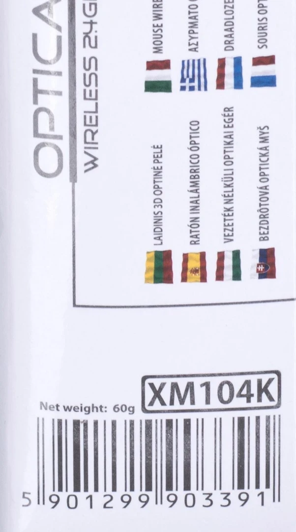 Maus optik Extreme XM104K,1000dpi, i zi  