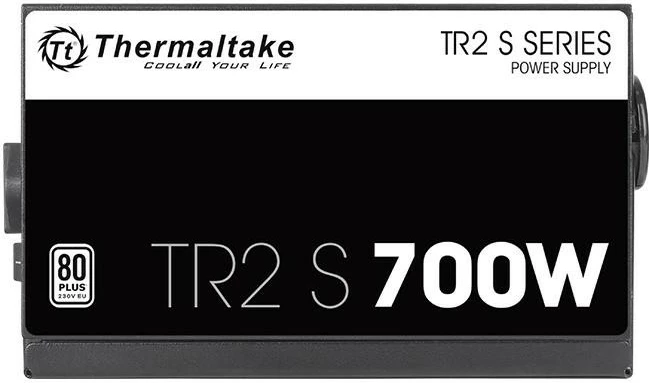 Kasë Thermaltake TR2 S 700W, 80 PLUS, e zezë
