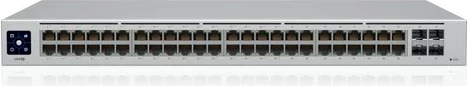 Switch Ubiquiti UniFi USW-48-POE, Managed, L2, Gigabit Ethernet, Inox