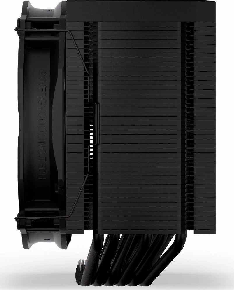 Ftohës CPU Endorfy Fortis 5 Black EY3A013, 140mm PWM, 220W TDP, 6 tuba nxehtësie, i zi