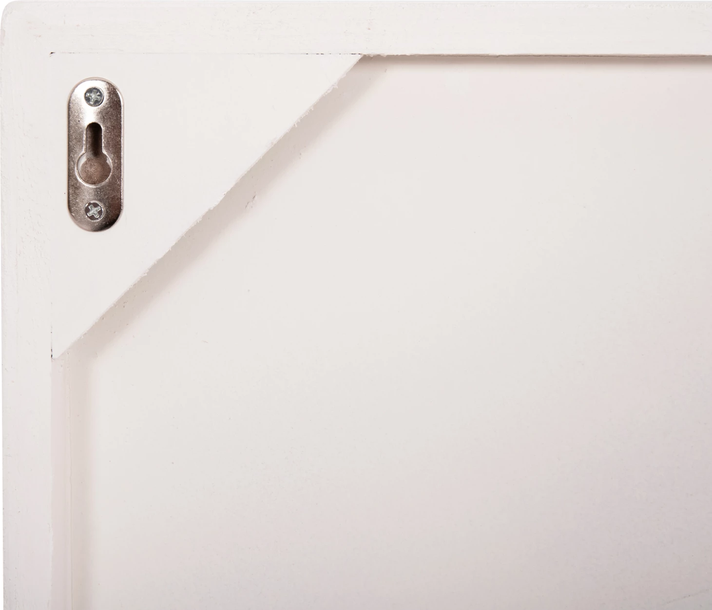 Panel dekorativ për mur, seri katrore Santorini, FH4507, MDF, ngjyrë e bardhë e zbehtë, 80x4x80 cm