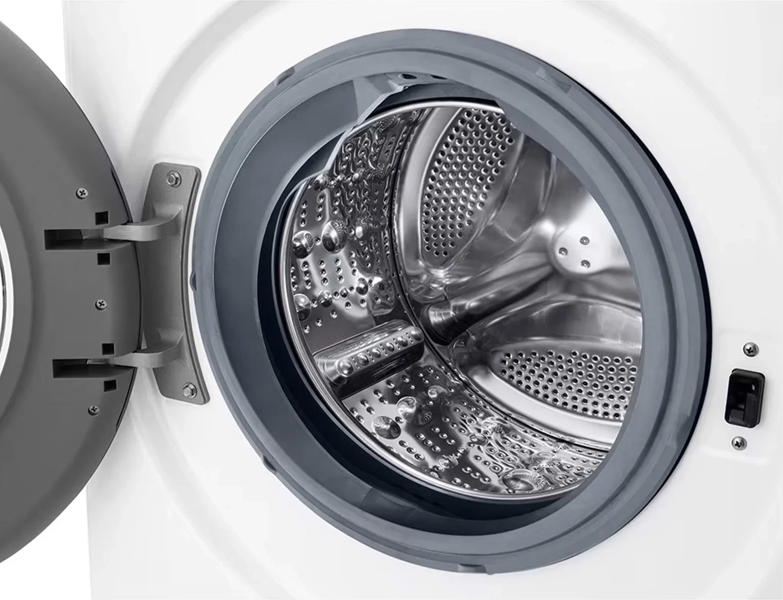 Lavatrice LG F4WR510SBW 10 kg 1400 rpm larje me avull klasa A e bardhë