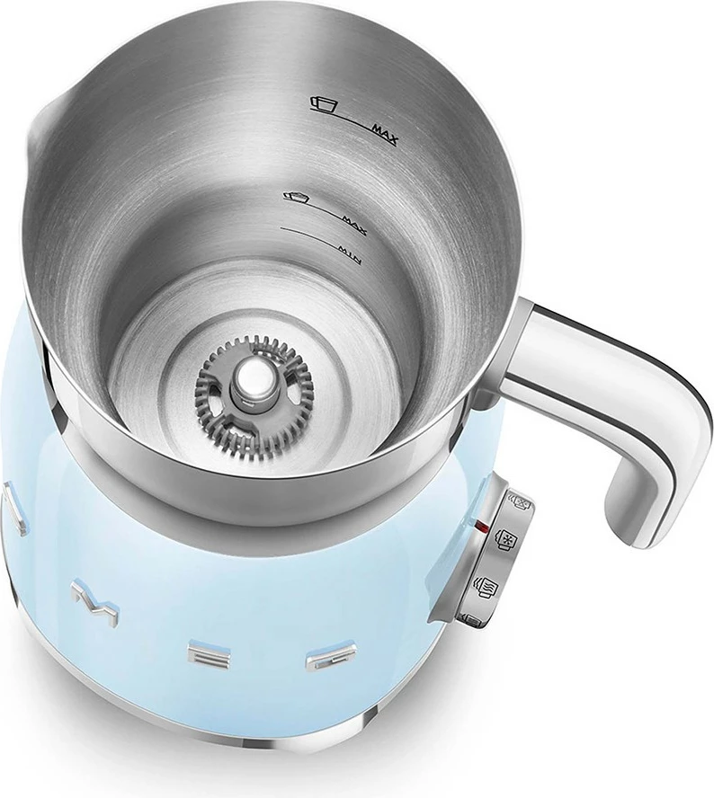 Makineri shkumë qumështi SMEG MFF11PBEU, 500W, pastel blu