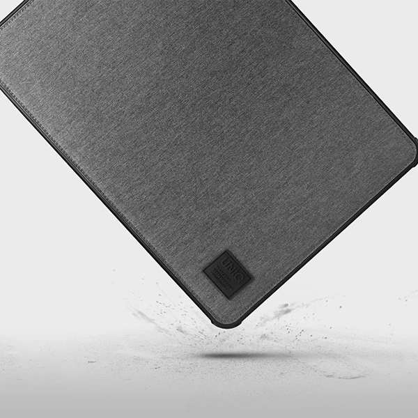 Mbështjellës UNIQ Defender për laptop 16", gri