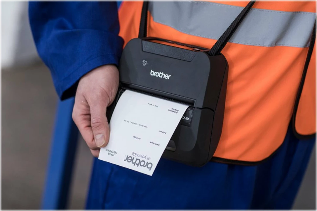 Printer termik portativ Brother RJ-4230B, 4", Bluetooth, USB, i zi