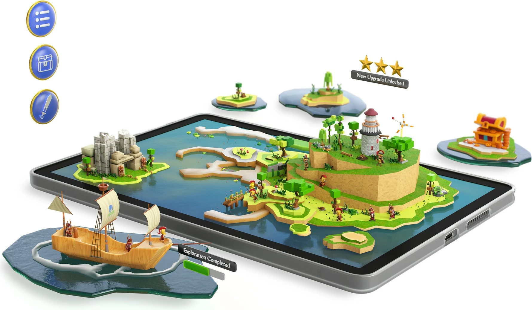 Tablet Lenovo Tab 64GB me mbështjellës, e zezë