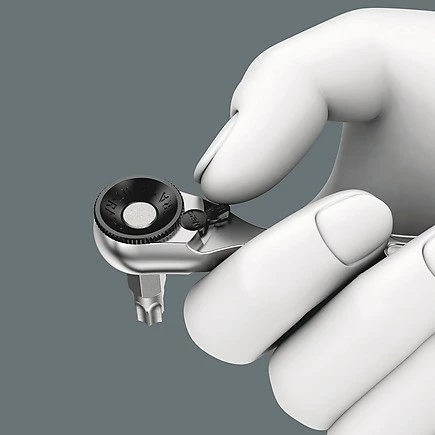 Set bitash Wera Zyklop Mini 1, 87 mm, mbajtës magnetik, çelik inox