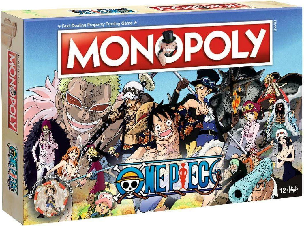 Lojë tavoline Winning Moves Monopoly One Piece, edicioni Dressrosa, në anglisht, 12+
