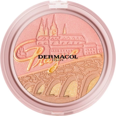 Puder bronzuese dhe ndriçuese me blush Dermacol 10.5g