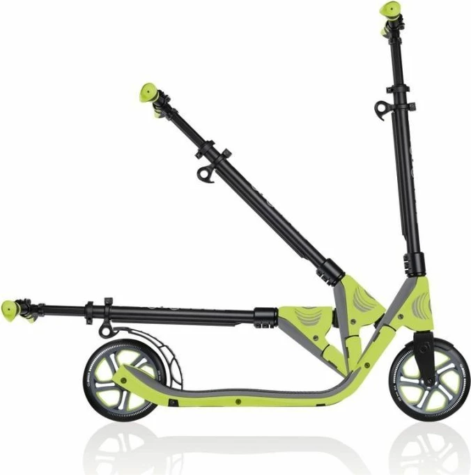 Trotinetë për të gjithë Globber, e zezë dhe e gjelbër