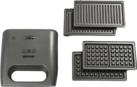 Pajisje për sanduiçe, Gorenje SM703GCG, 700W, gri