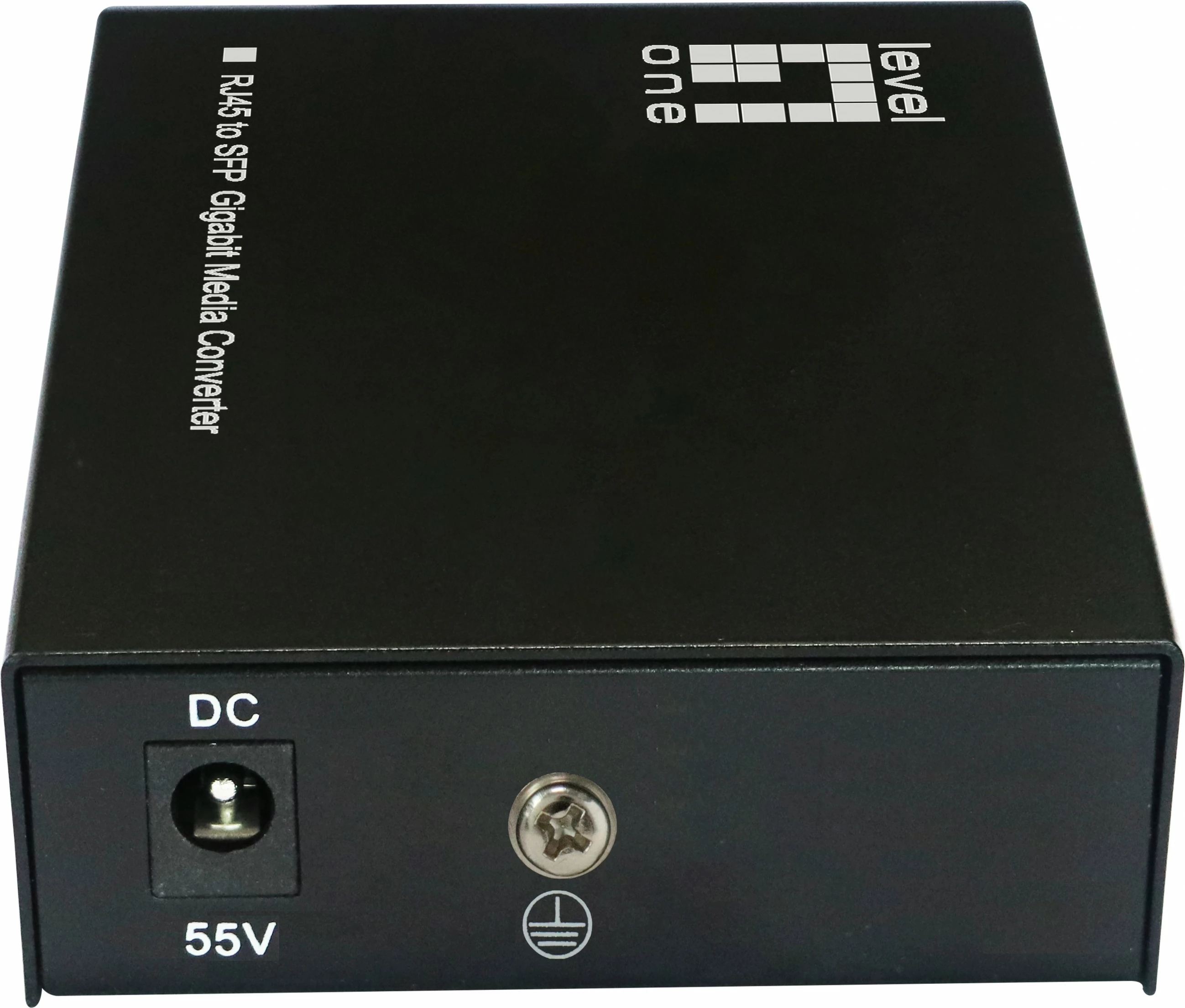 Konvertues rrjeti Level One GVT-2015, RJ45 në SFP, Gigabit, 60W, i zi