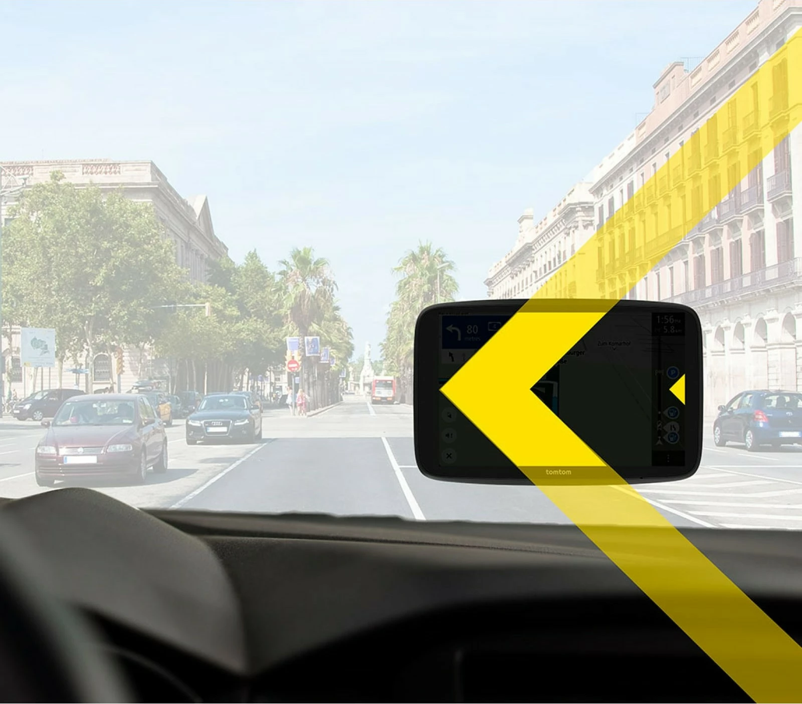 Navigacion TomTom GO, 32 GB, 7", i zi