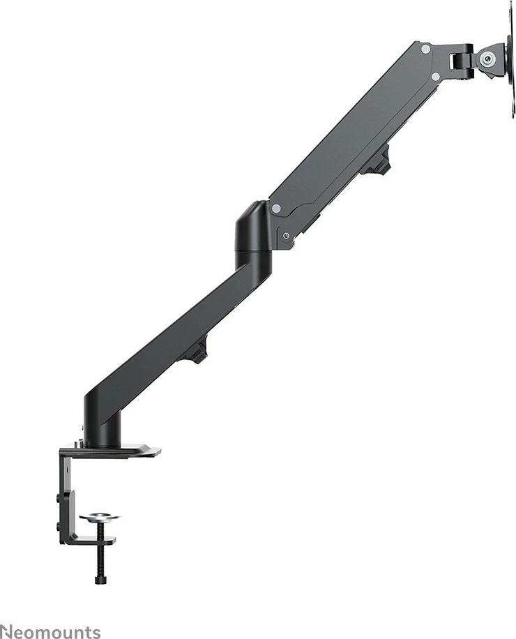 Krah monitori Neomounts DS70-700BL1, gas spring, 17-27 inç, clamp, i zi