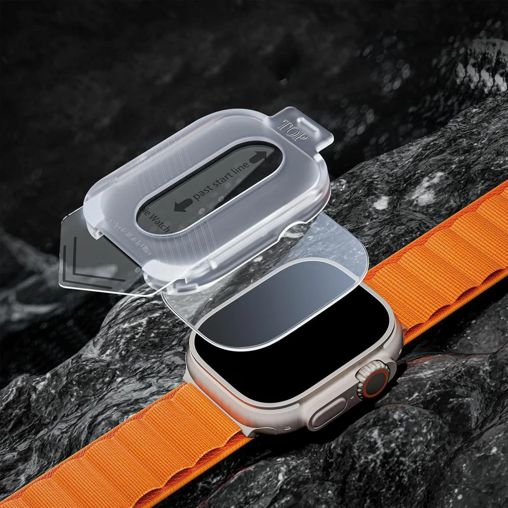 Set xham mbrojtës Tech-Protect Supreme, për Apple Watch Ultra 1/2 (49mm), Transparent, 2 copë