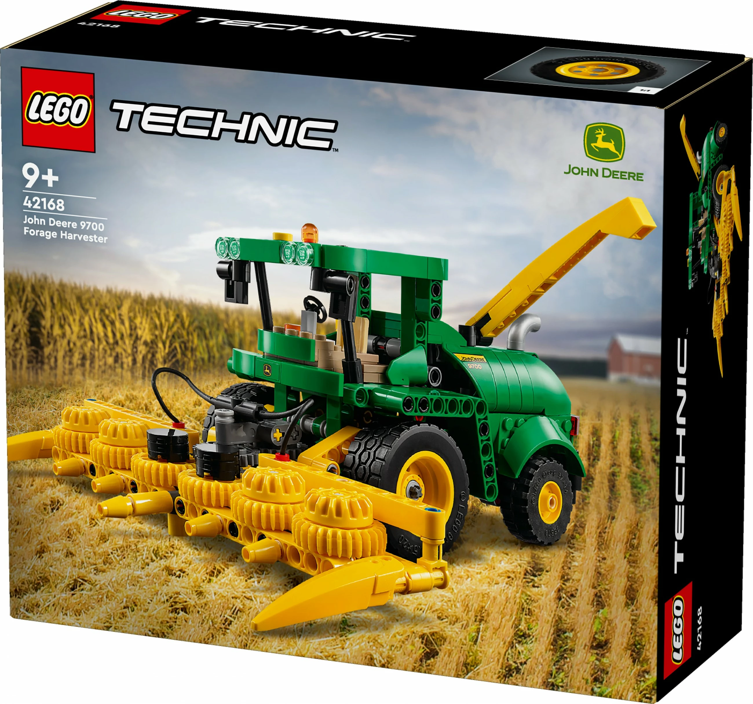 Set ndërtimi LEGO Technic John Deere 9700 Forage Harvester 559 pjesë multikolor
