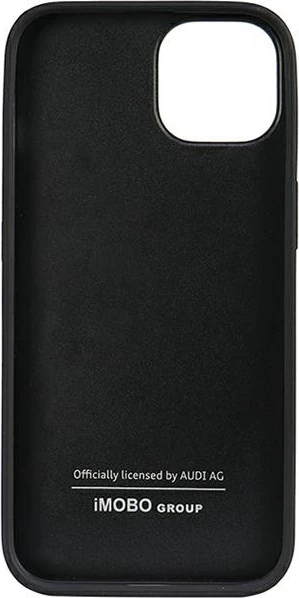 Mbështjellës Audi Genuine Leather për iPhone 12/12 Pro 6.1", lëkurë natyrale, zi